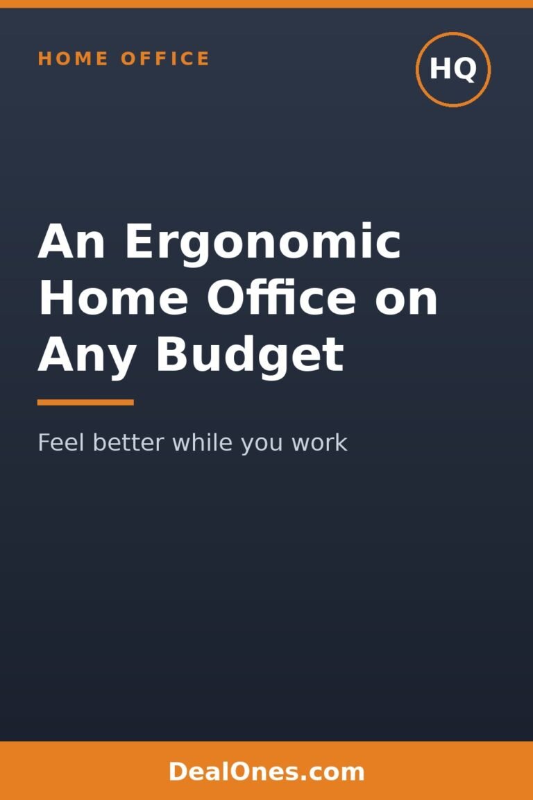 Budget ergonomic home office setup ideas for 2026