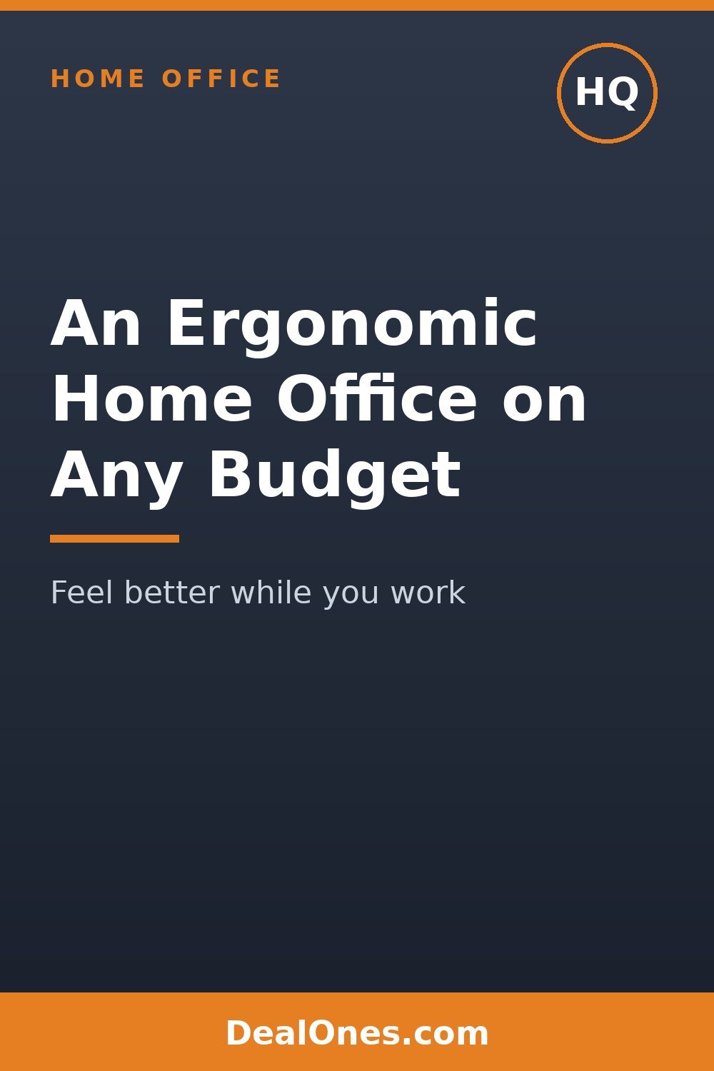 Budget ergonomic home office setup ideas for 2026