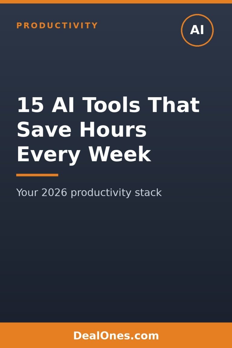 Collection of the best AI productivity tools for 2026